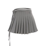 Avant 2-way wrap pleated skirt 003