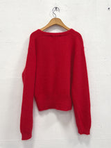 RABBIT ANGORA KNIT CARDIGAN
