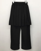 Teen Peach Pleated Skirt Pants (2 Colors)