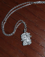 [MADE] velvet night rose necklace S size