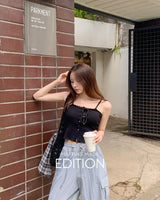 【MADE】Lace sleeveless