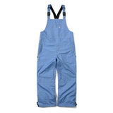 POLY DENIM BIB PANTS