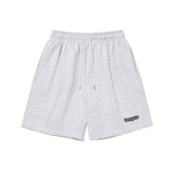 TEMPUS パッチイージーハーフパッチパンツ (WHITE MELANGE)