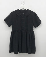 Plaid collar dress (3color) 