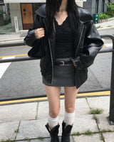 Belt line skirt pants