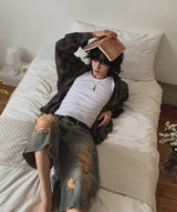 Grunning Vintage Damage Bermuda Pants