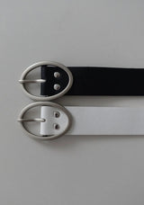 オバールスタッドベルト(WHITE, BLACK 2COLORS!)