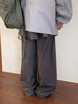Pisont Dot Layered Skirt Pants