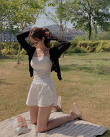 Joy Tencel V-neck cardigan
