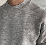  All Day Fire Wool Blend Round Knit