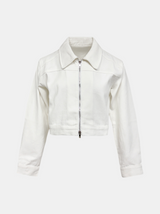 Cozy Basic Crop Jacket