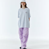 スナップロゴTシャツ メランジグレー