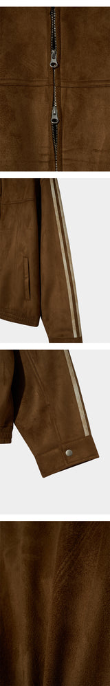 [F/W] Track suede jacket(4color)