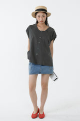PIGMENT MAISON TOP_CHARCOAL