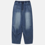 Maxis banding wide denim pants