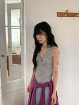Kiho Round Boucle Summer Cardigan