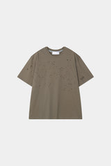 エンプティーダメージショートスリーブTシャツ 4C