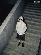 KYOKAI HOODIE ZIP-UP [GREY]