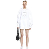 Orizin Overfit Hooded Tshirt White