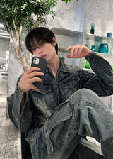 Plang Real Washing Cargo Denim