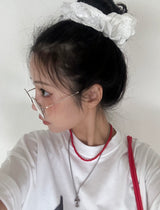 Lace Gopchang Hair Shoe
