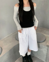 Off shirring T