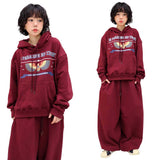 Cropped Vintage Terry Hoodie