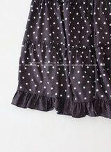 Dot Dot Dot Cancan Long Skirt