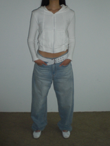 Baggy denim pants