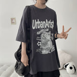 Urban Cat Short-Sleeved T-shirt (3 colors) H&L