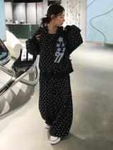 [SET] 97 スタースウェットクロップフーディー (2c)