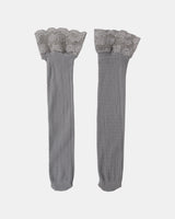 Reki Dot Lace Knee Socks