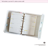 A6 bullets journal 01 yellow series refill