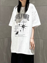 レベルアップ オーバーフィット Tシャツ