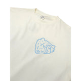 PEANUT STAIN - ノット スリーピング ウルフ  アイボリー オーバーサイズド Tシャツ