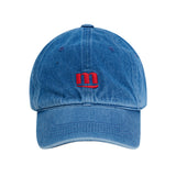 EMBLEM DENIM BALL CAP