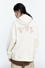 26FW★ Hanging Cats Embroidered Hoodie