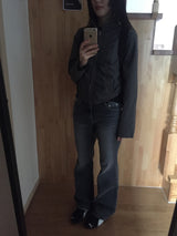 Grashy Bootcut Denim Pants