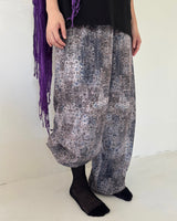 Oriental Print String Pants
