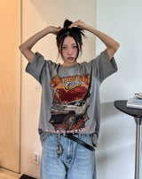 ソルテッド トラック ヴィンテージ オーバー半袖Tシャツ