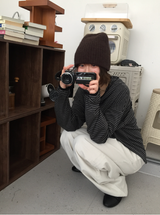 ホップボタンバルーンフィットコットンパンツ（3c）