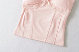 エルリック レース コルセット トップ