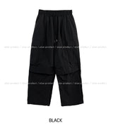 loopy pocket cargo nylon pants