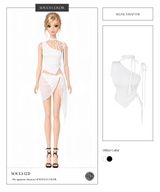 SELINE STRAP TOP (2color)