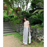 Nutty Stripe Banded Pants