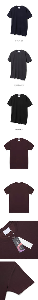[S/S] クーリングライクニットハーフTシャツ(10color)