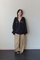 Homebody Hoodie Zip-Up (Navy)
