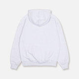 Rowdy Signature Logo Hoodie_Light Heather Grey