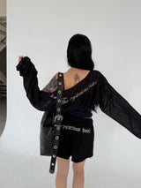 SHIRRING BOLERO