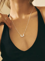 H'S SHOE CUBIC NECKLACE - L